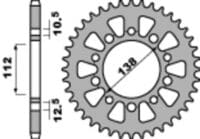 PBR RR SPROC 525 STEEL ST 4684, 45