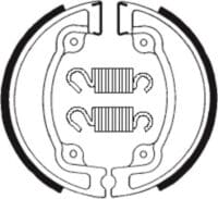 TECNIUM - TECNI BRAKE SHOE BA041