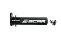 SCAR THROTTLE TUBE + BEARING BLACK