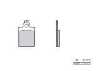 BREMBO - BREMB BRAKE PADS 07013 ORGANIC