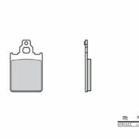 BREMBO - BREMB BRAKE PADS 07013 ORGANIC