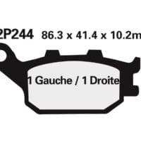 NISSIN - NISSI BRAKE PADS 2P-244ST SINTER METAL