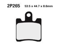 NISSIN - NISSI BRAKE PADS 2P-265NS SINTER METAL