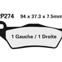 NISSIN - NISSI BRAKE PADS 2P-274GS SINTER METAL