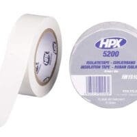 HPX - Universal PVC insulation tape.  Dimensions : 19mm x 10m.