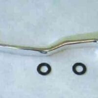 DOMINO - Gesmeed koppelingshendel uit aluminium voor handvat 872217.