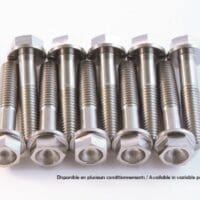 SCAR BOLT KIT TITANE 6X70