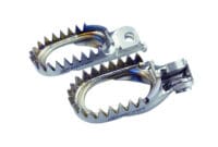 SCAR FOOT PEGS TITANE ANTI MUD