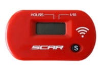 SCAR HOUR METER WIRELESS - RED