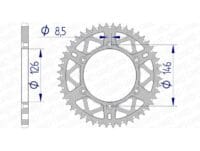 AFAM RR SPROC 520 ALU UL SC 15203, 49