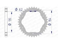 AFAM RR SPROC 525 ALU UL HA 51803, 41