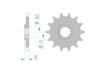 AFAM FR SPROC 520 STEEL SC 22303, 13