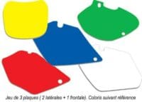 BLACKBIRD - BBIRD STICKERS GRAPHIC PLATE, WHT