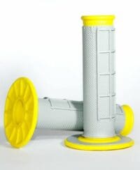 RENTHAL - RENTH GRIP DUAL, GRY/YEL