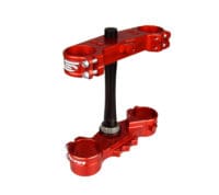 SCAR TRPL CLAMP ACS OFFSET 22-24MM, RED