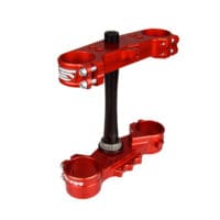 SCAR TRPL CLAMP ACS OFFSET 22-24MM, RED