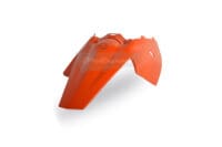 POLISPORT - POLIS PLASTIC REAR FENDER, ORG/ORG