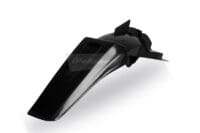 POLISPORT - POLIS PLASTIC REAR FENDER, BLK/BLK