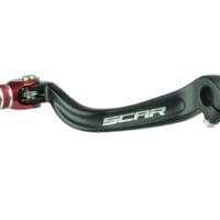 SCAR Gear Shift Lever Black/Red Endpiece