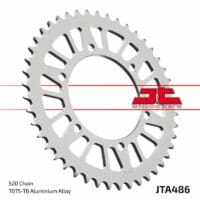 JT SPROCKETS - JTSPR RR SPROC 520 ALU 486, 47, BLK