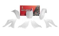 RACETECH - RTECH PLASTIC KIT 5 PCS, White