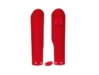 RACETECH - RTECH PLASTIC FORK PROTECTORS, RED