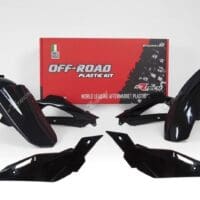 RACETECH - RTECH PLASTIC KIT 4 PCS, BLK