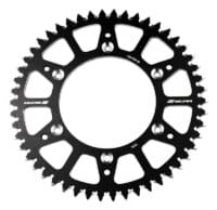 SCAR ALUMINIUM SPROCKET BLACK COLOR, 48