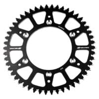 SCAR ALUMINIUM SPROCKET BLACK COLOR, 50