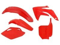 RACETECH - RTECH PLASTIC KIT 5 PCS, RED