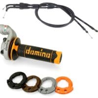 DOMINO - DOINO KIT KRK EVO RED/BLACK+CABLES