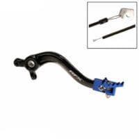 RFX PRO SOLID-TIP BRAKE PEDAL, BLK/BLU