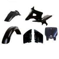 POLISPORT Plastic Kit Black - Kawasaki KX 125/250