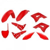 POLISPORT Plastic Kit Red - Honda CR125R