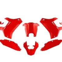 RACETECH - RTECH PLASTIC KIT T7 REVOLUTION, RED