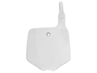 RACETECH - RTECH FRONT NUMBERPLATE, WHT