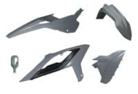 RACETECH - RTECH PLASTIC KIT 4 PCS, GRY