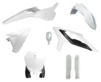 RACETECH - RTECH PLASTIC KIT 6 PCS , WHT