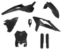 RACETECH - RTECH PLASTIC KIT 6 PCS , BLK