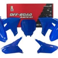 RACETECH - RTECH PLASTIC KIT 5 PCS, BLU
