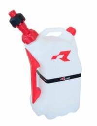RACETECH - RTECH GAS CAN 15L QUICK FILL, CLR/RED