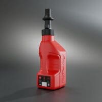 TUFFJUG - TUFFJ GAS CAN 5L RIPPER CAP G3, RED/BLK