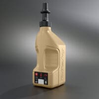 TUFFJUG - TUFFJ GAS CAN 10L RIPPER CAP G3, GLD/BLK