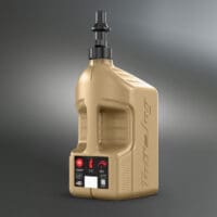 TUFFJUG - TUFFJ GAS CAN 20L RIPPER CAP G3, GLD/BLK