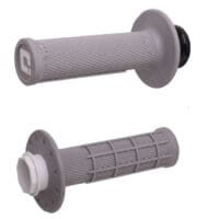 ODI Micro-X Half-Waffle Lock-On Handvatten - Grigio/Zilver