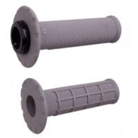 ODI Universal Half-Waffle Lock-On Handvatten - Grijs/Zilver