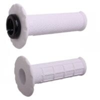 ODI Universal Half-Waffle Lock-On Handvatten - Wit/Zwart