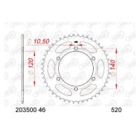 AFAM RR SPROC 520 STEEL ST 203500, 46, B