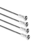 HAAN WHEELS - HAANW SPOKESET REAR 36/18, SIL/SIL