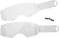 set of Fly Racing tear-offs for MX masks